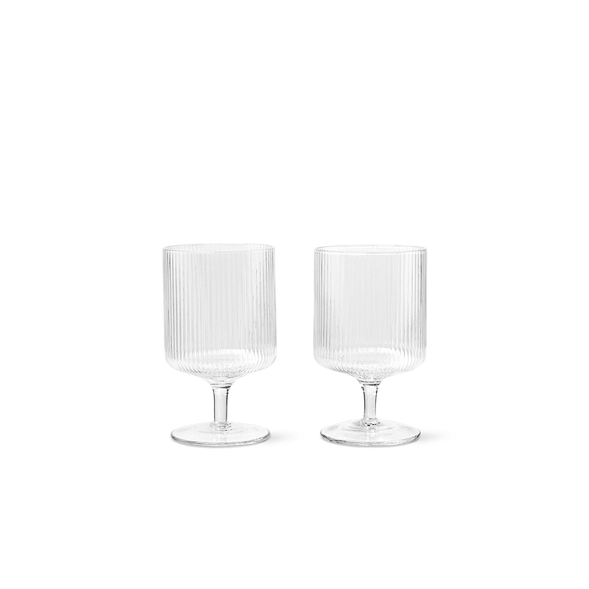Ferm Living - Ripple Wine Glasses - Taninihome.com