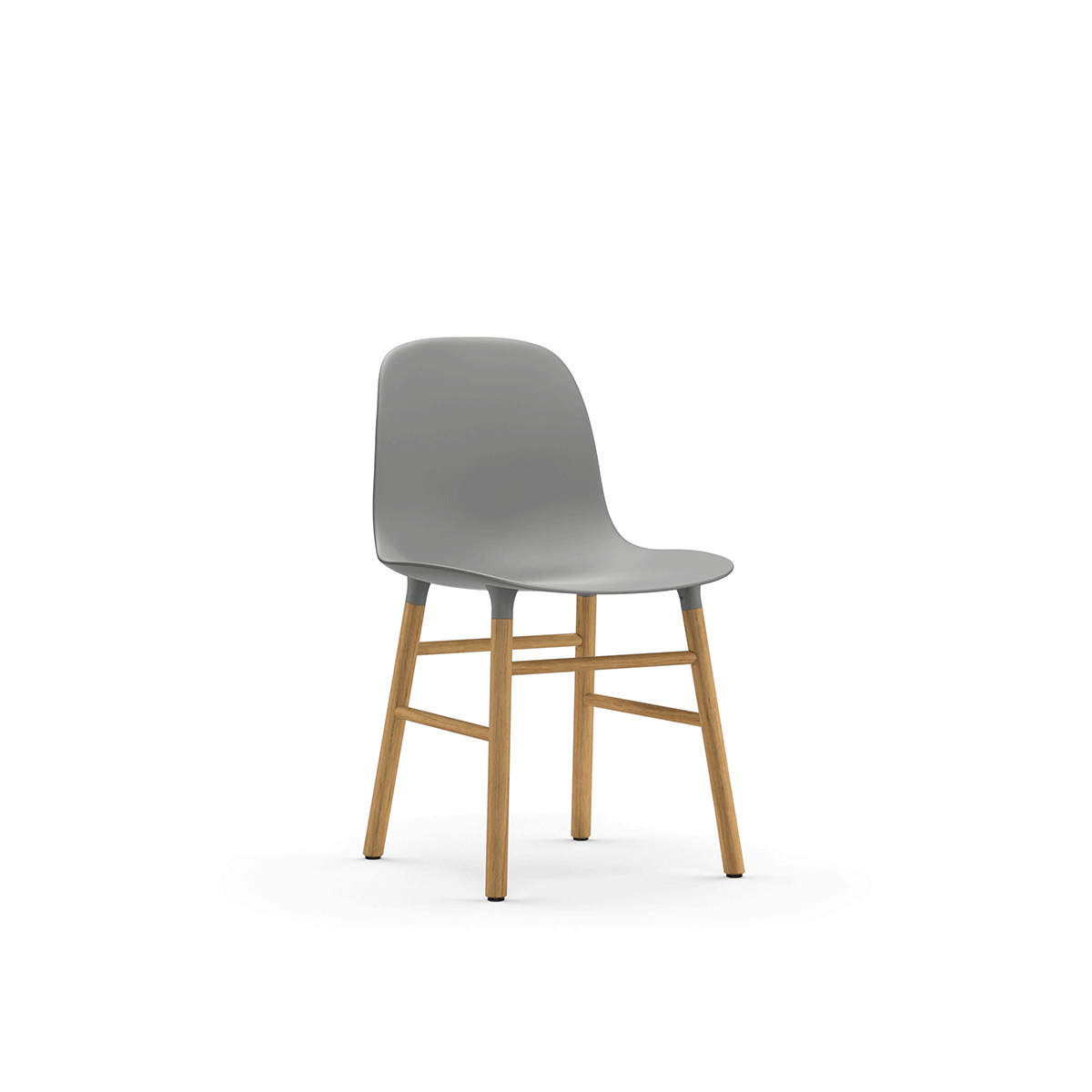 Normann Copenhagen - Form Chair wood Grigio Rovere - Taninihome.com