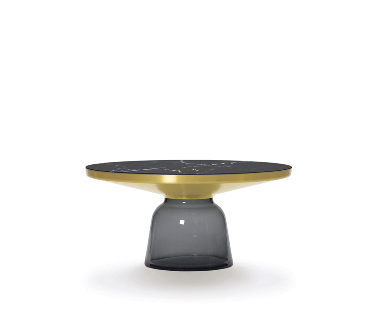Classicon - Bell Coffee Table Grigio Nero Marquinia - Taninihome.com