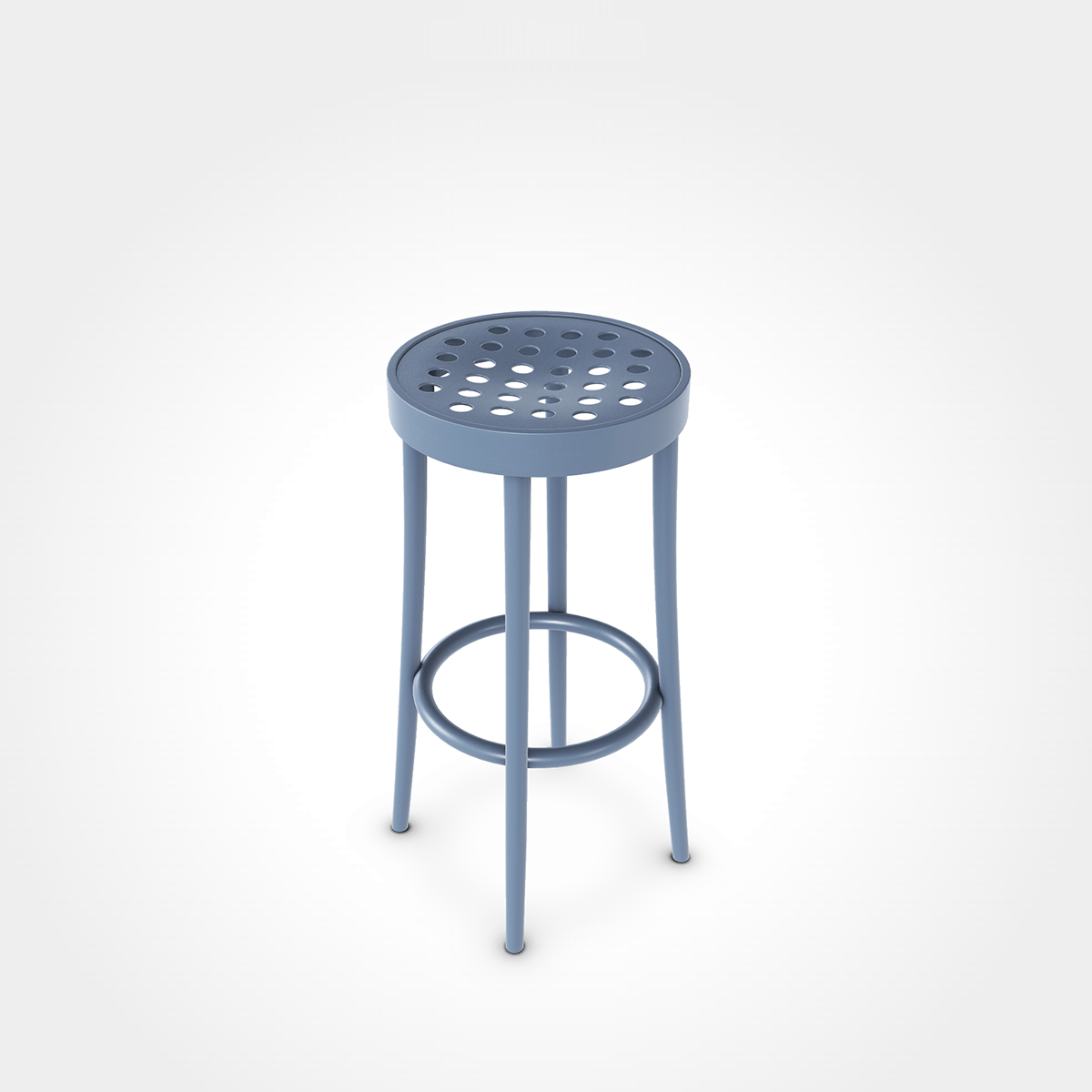 Ton - Sgabello 822 Blu - Taninihome.com