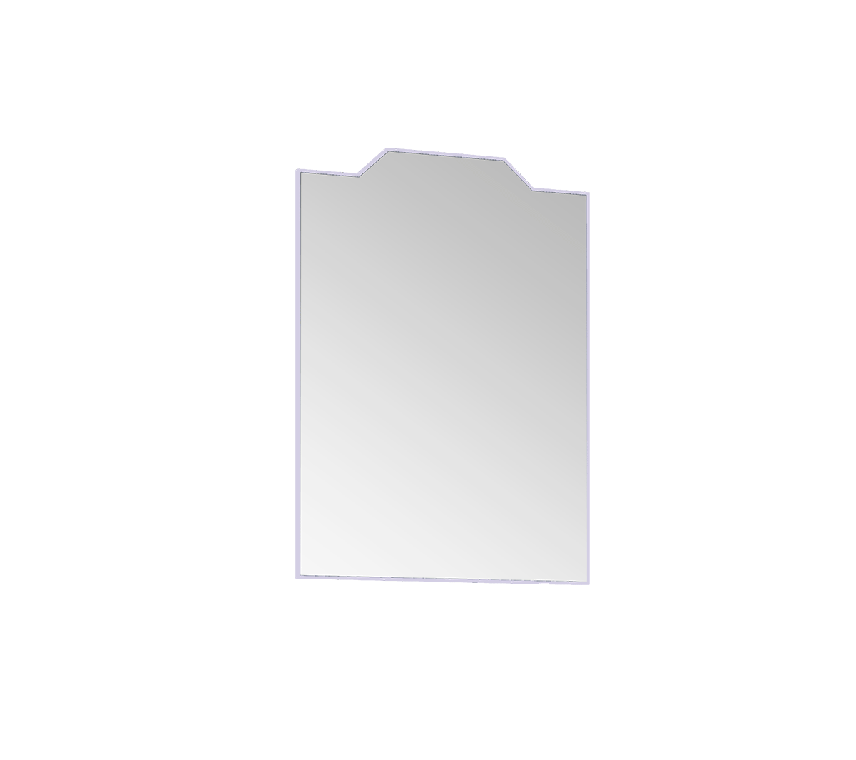 Ex.t - Frieze specchio con cornice in legno Lilla - Taninihome.com