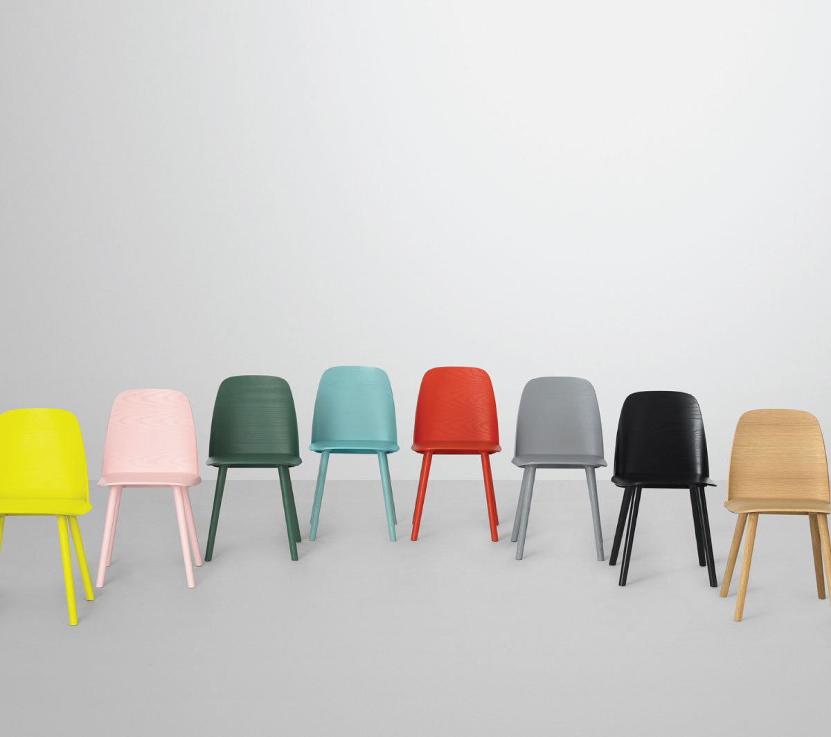 Muuto - Nerd Chair rose display - Taninihome.com