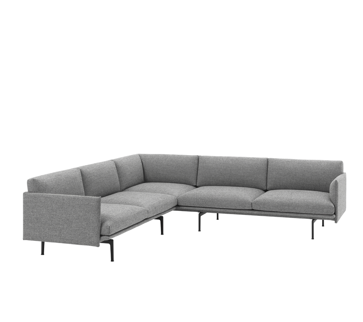Muuto - Outline Corner Sofa Hallingdal - Taninihome.com