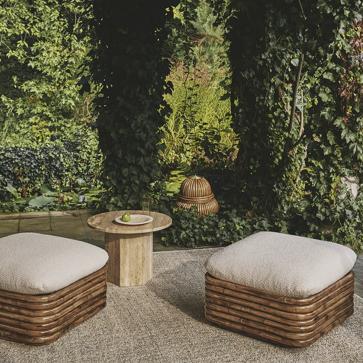 Gubi - Bohemian 72 Ottoman - Taninihome.com