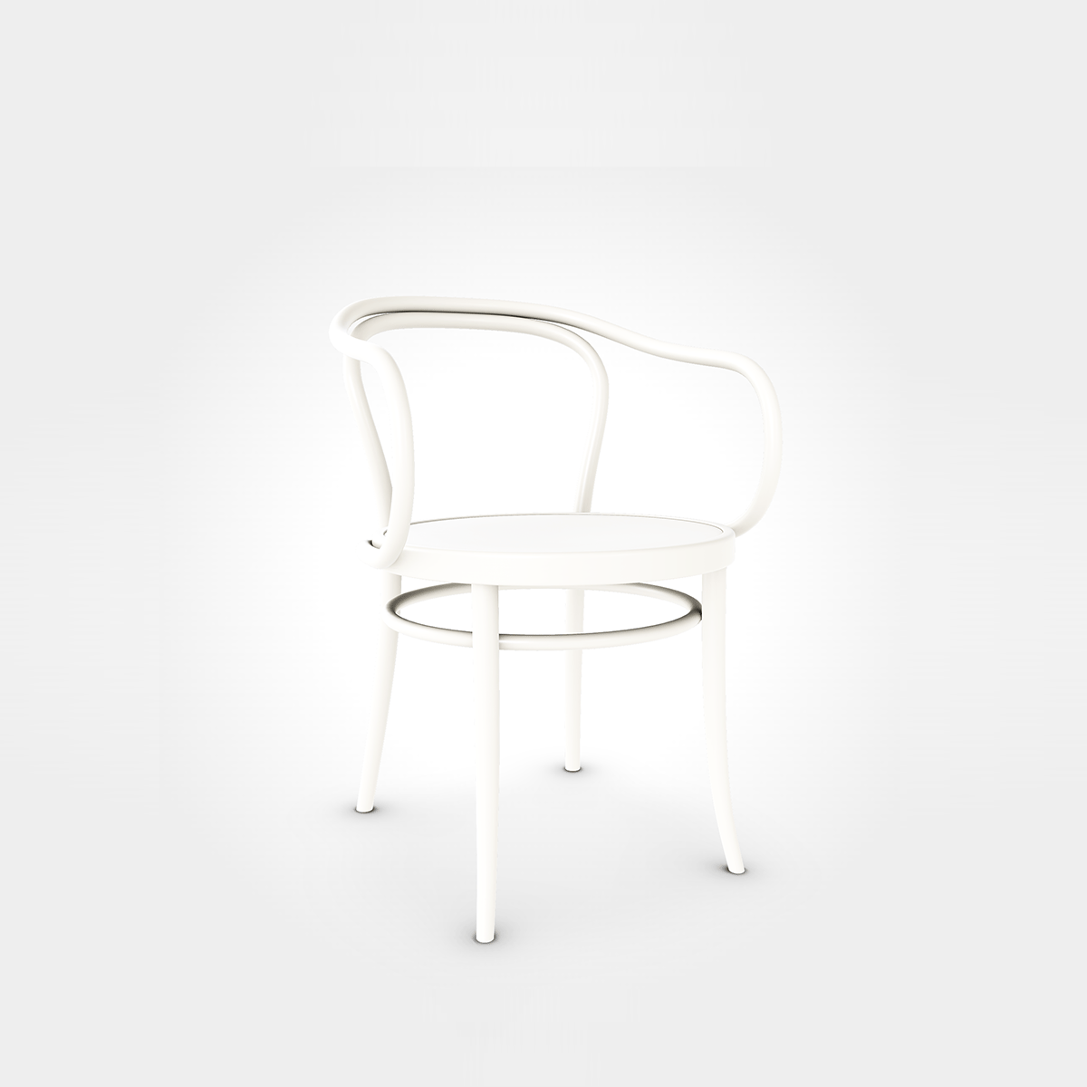 Ton - Poltrona 30 Bianco - Taninihome.com