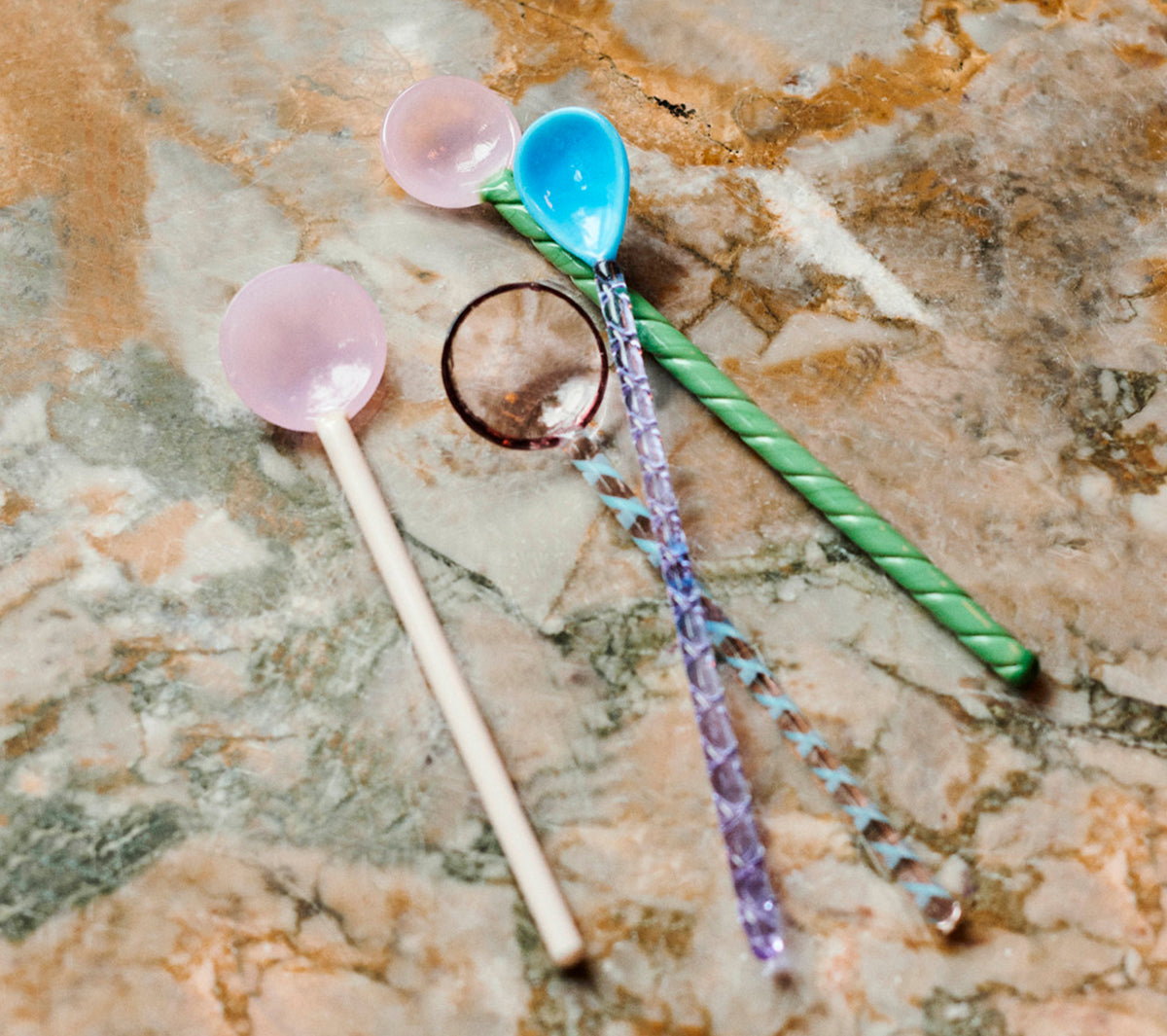 Hay - Glass Spoons Round - Taninihome.com