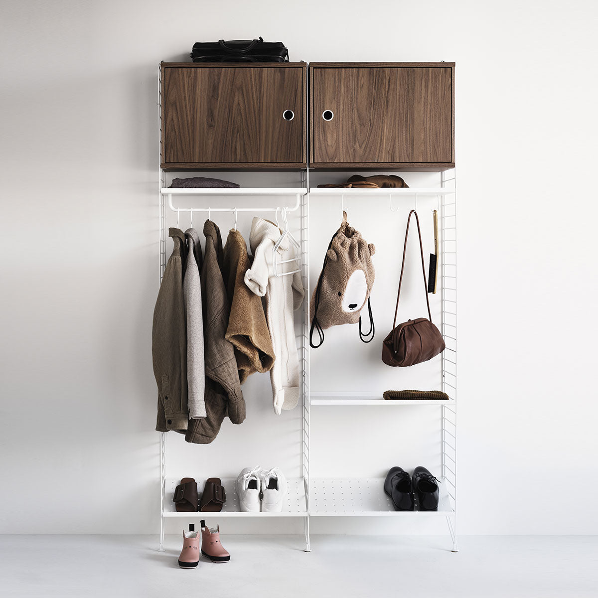 String - Composizione Ingresso Noce - Taninihome.com