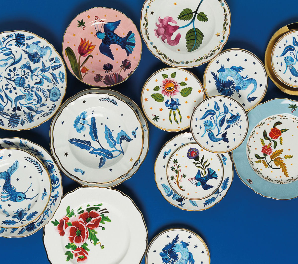 Bitossi Home - La tavola scomposta-floreale - Taninihome.com