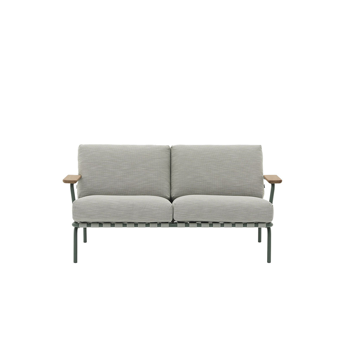 Muuto - Settle Outdoor Sofa 2 seater Ribbed Weave 2 - Taninihome.com
