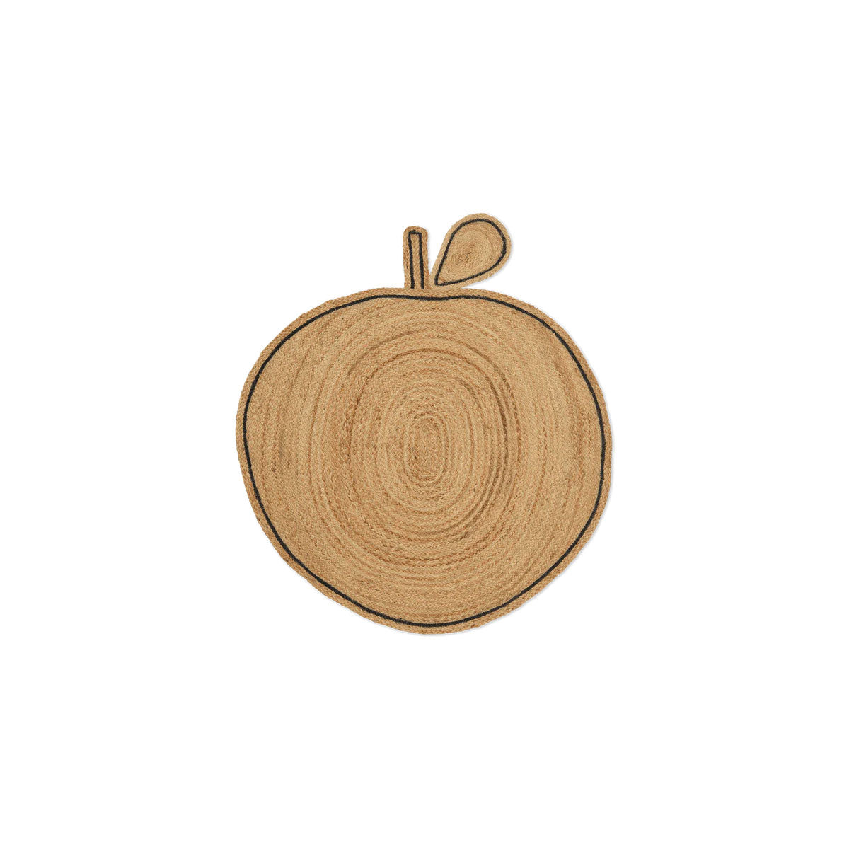 Ferm Living - Apple braided jute rug - Taninihome.com