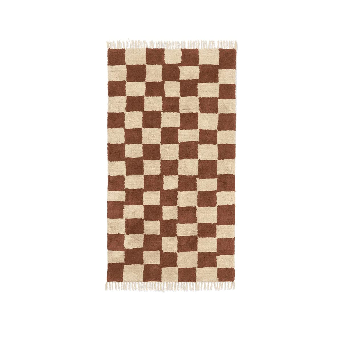 Ferm Living - Mara Washable Rug Rosso - Taninihome.com