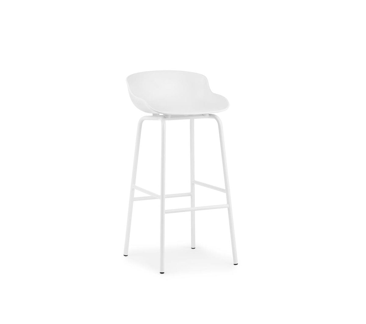Normann Copenhagen - Hyg Barstool 75 Bianco - Taninihome.com