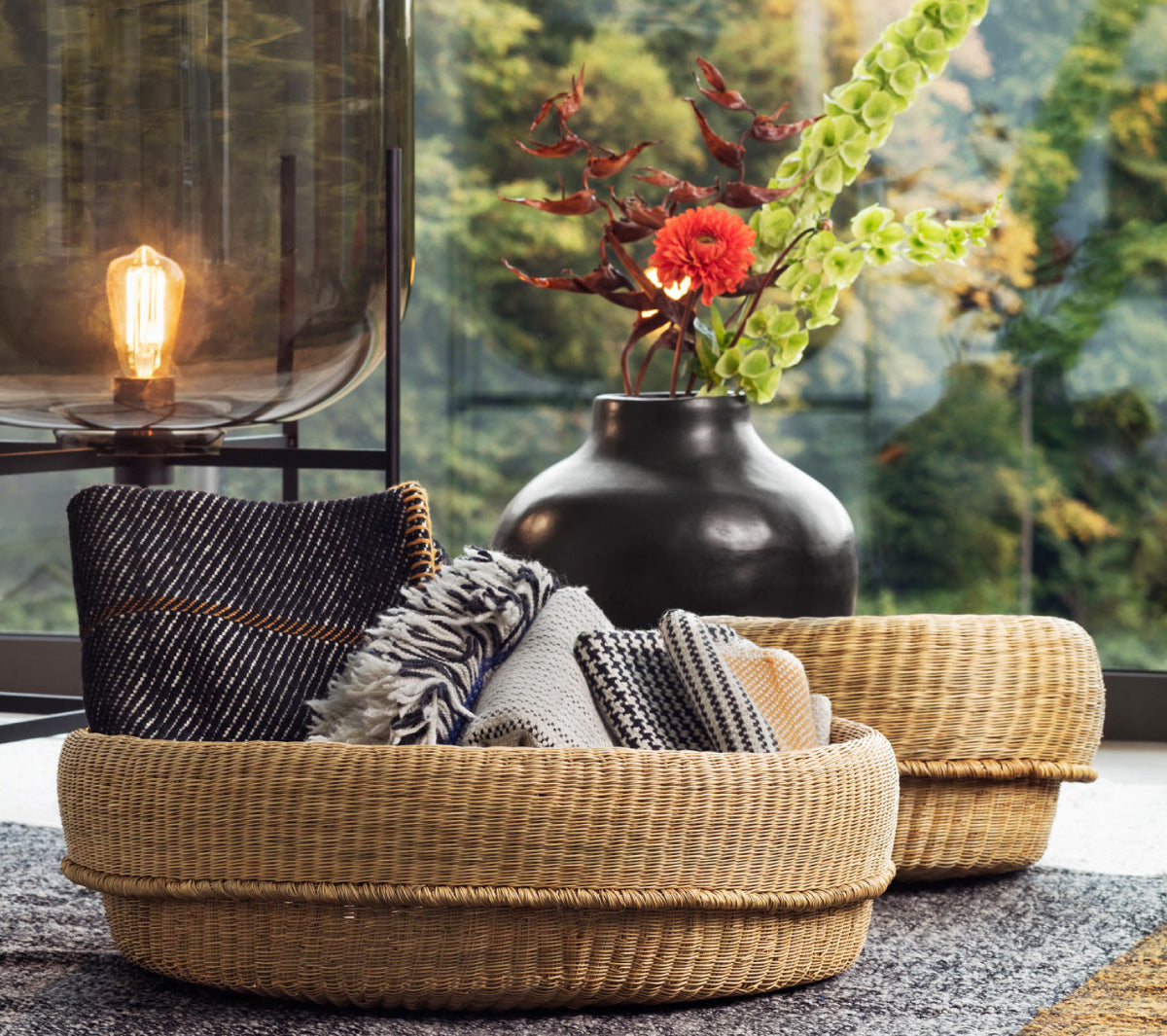 Ames - Fibra basket small - Taninihome.com