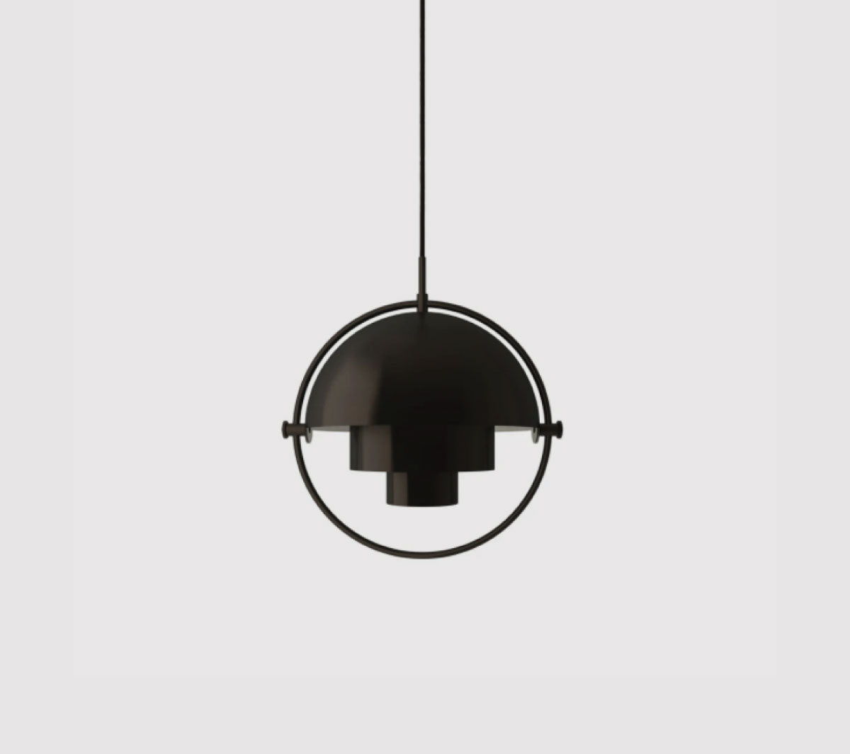 Gubi - Multi-Lite Pendant Small Nero - Taninihome.com