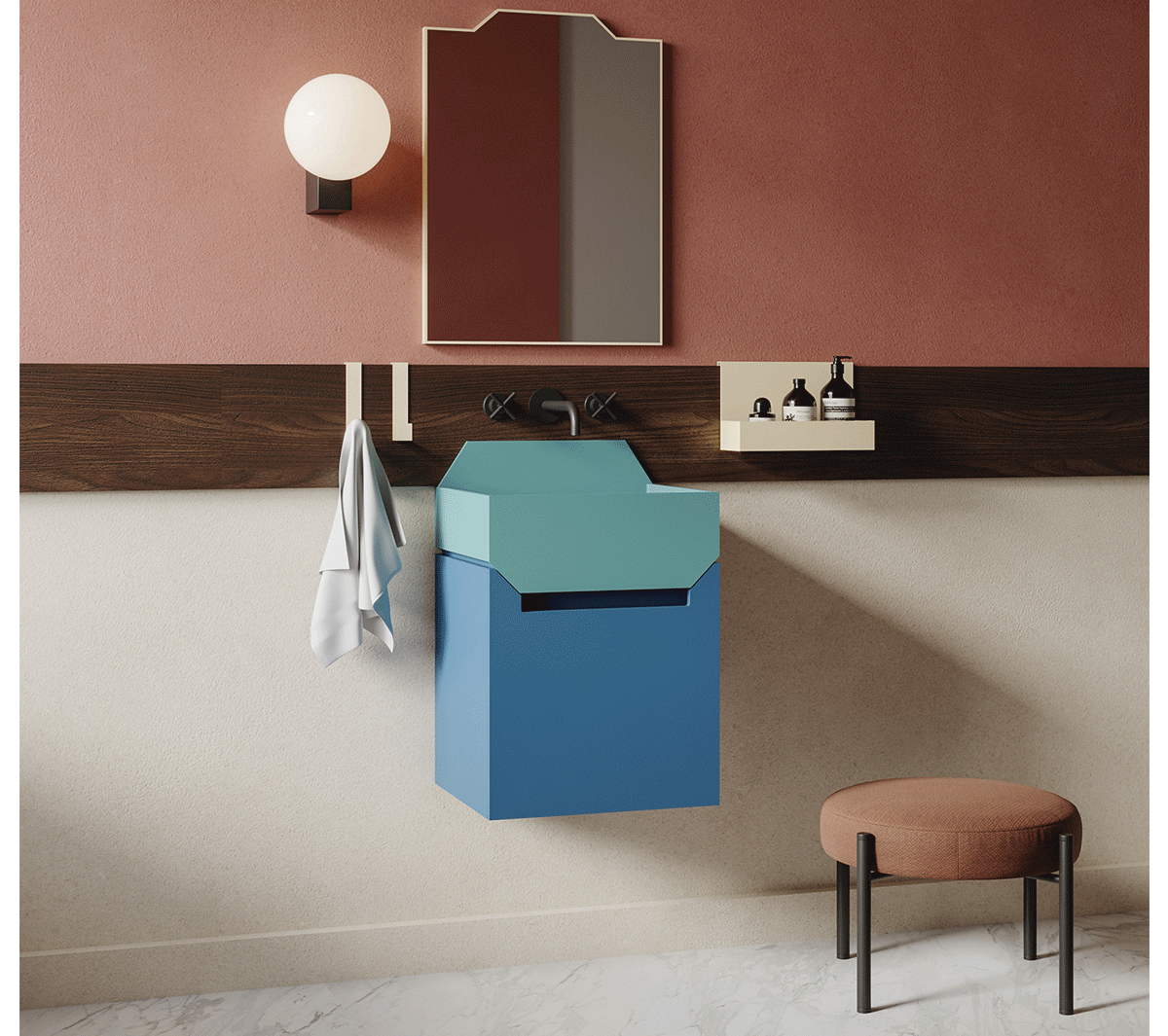 Ex.t - Composizione Frieze One low - Taninihome.com