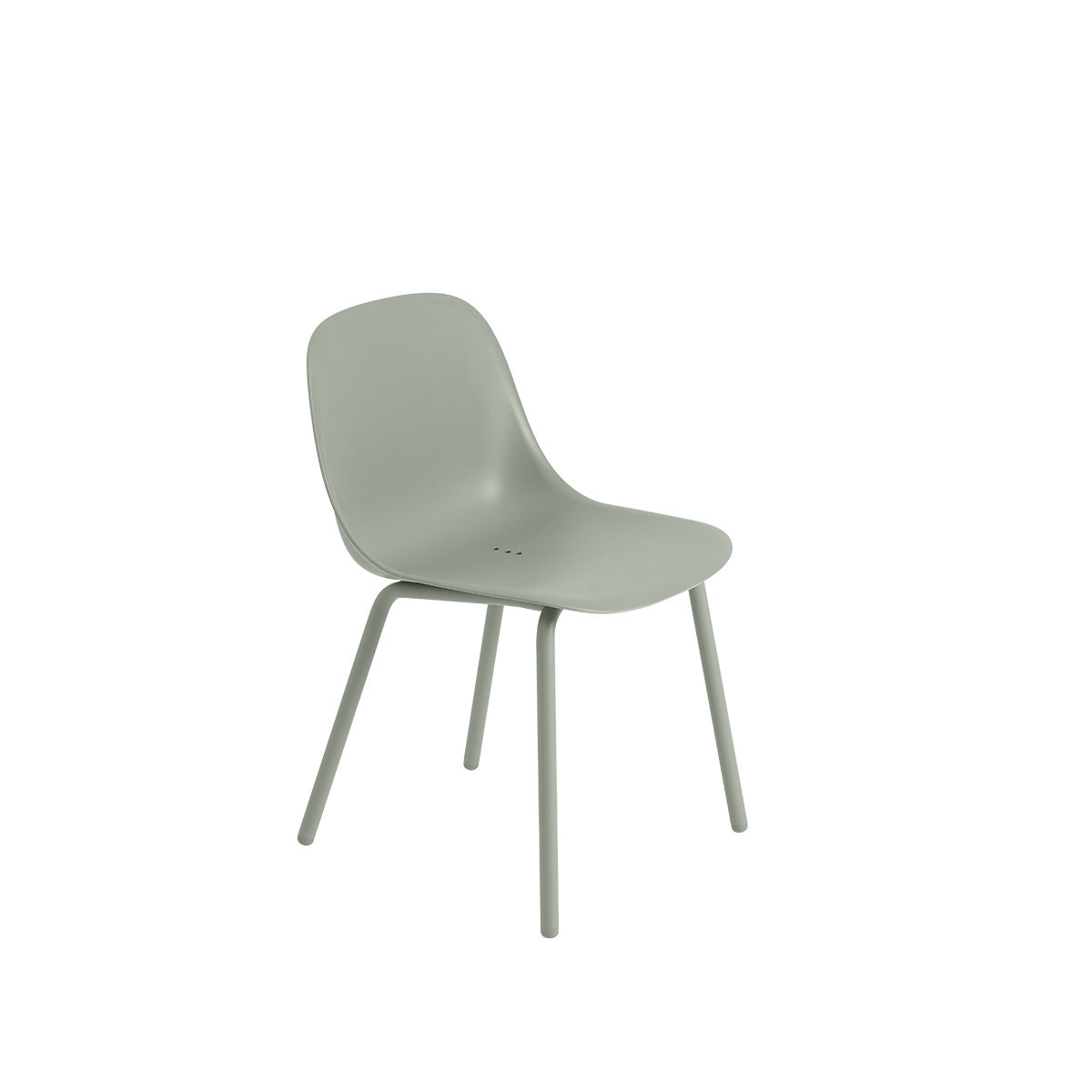 Muuto - Fiber Outdoor Side Chair Verde chiaro - Taninihome.com