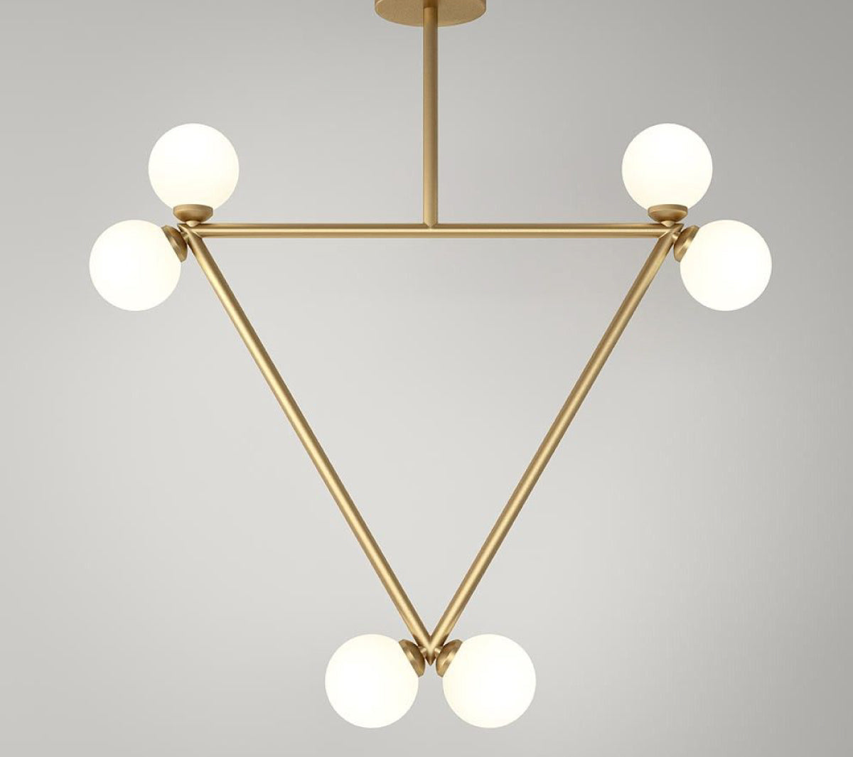 Atelier Areti - Triangle Pendant 6 globes - Taninihome.com