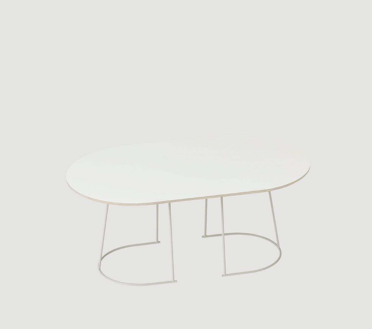 Muuto - Airy Coffee Table Medium white - Taninihome.com