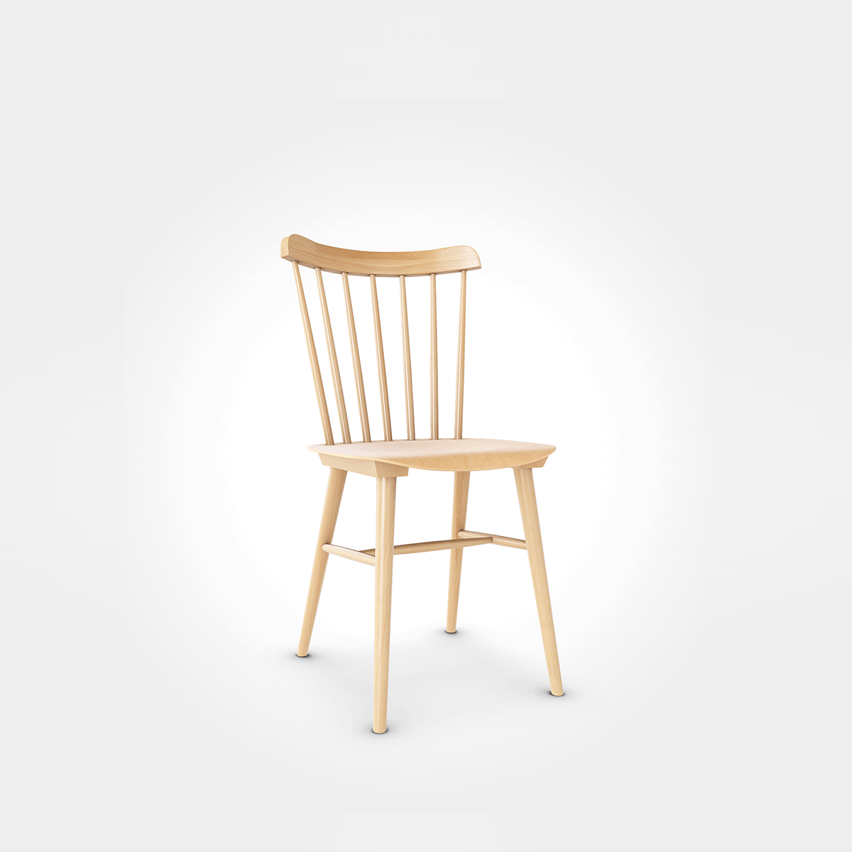 Ton - Sedia Ironica Marrone Chiaro - Taninihome.com