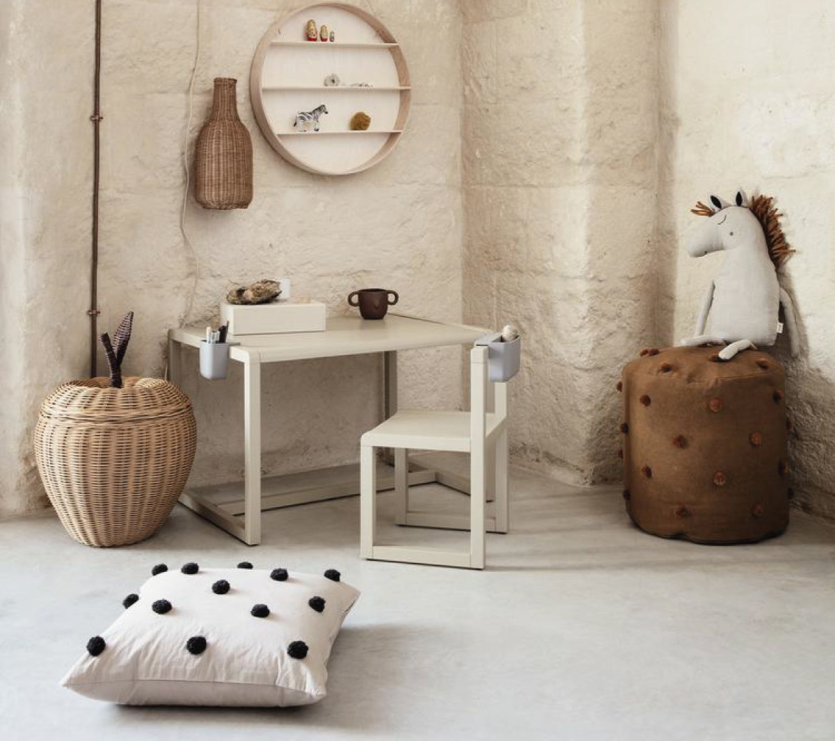 Ferm Living - Dot Tufted Cushion - Taninihome.com