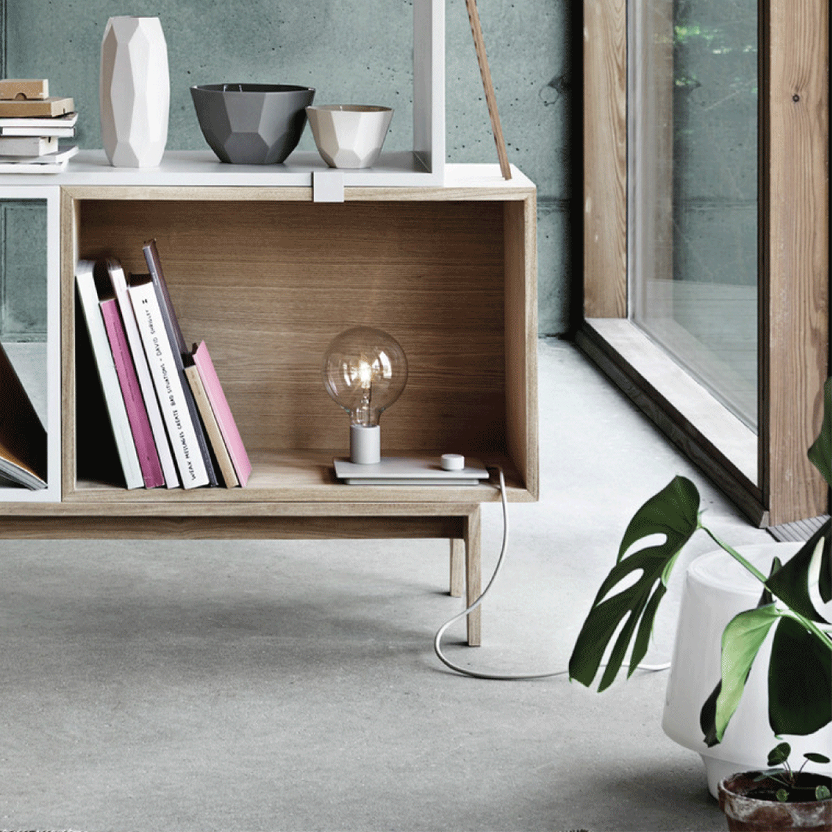 Muuto - Control Table Lamp grey - Taninihome.com