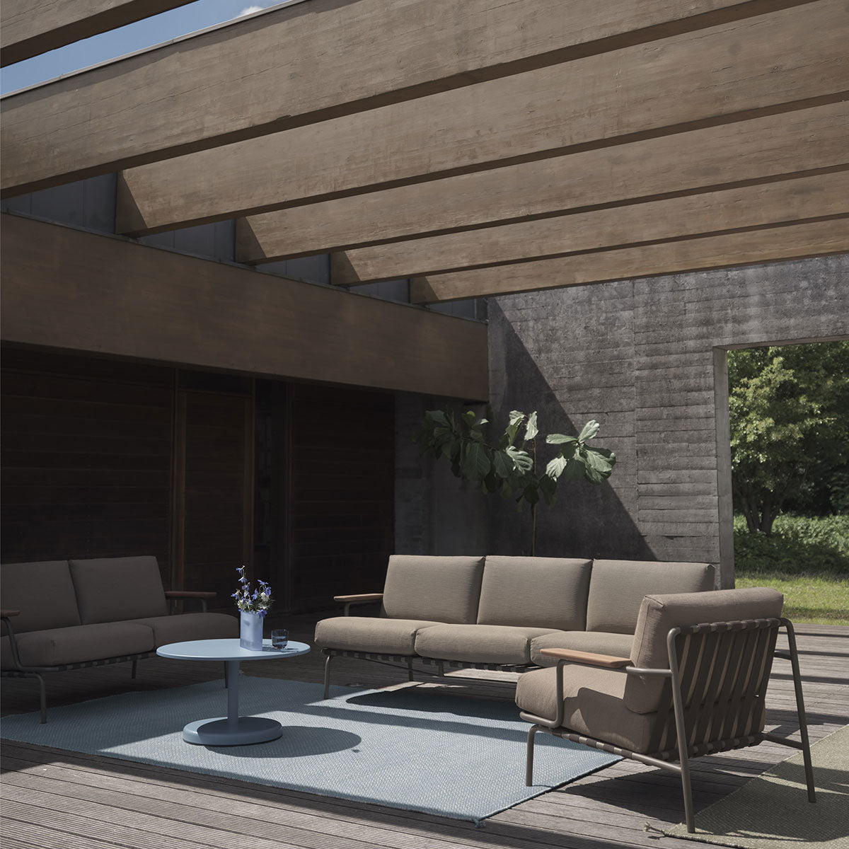 Muuto - Settle Outdoor Sofa 3 seater - Taninihome.com