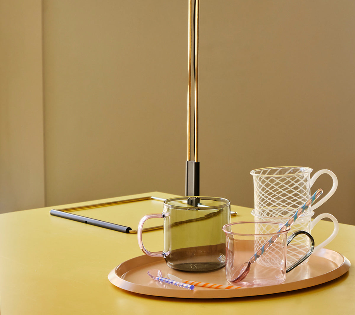 Hay - Glass Spoons Round - Taninihome.com