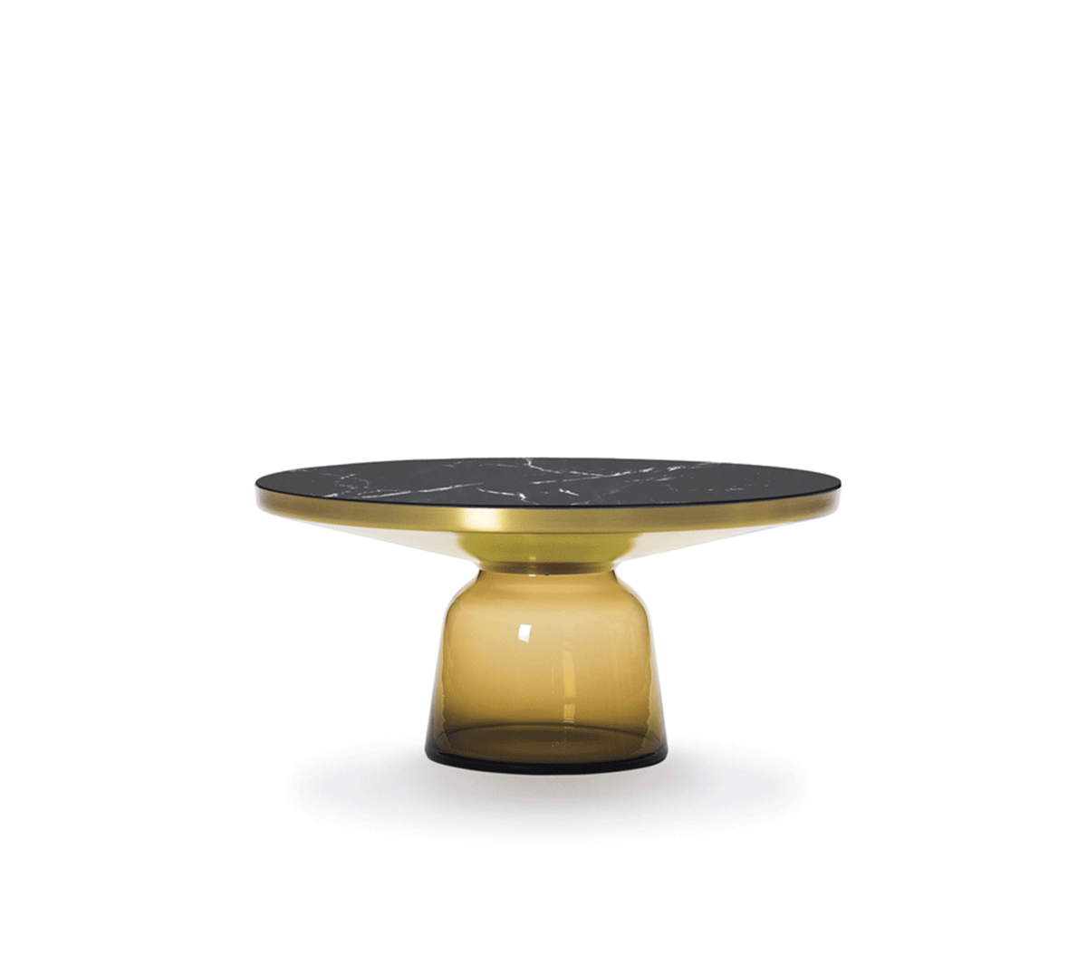 Classicon - Bell Coffee Table Ambra Nero Marquinia - Taninihome.com