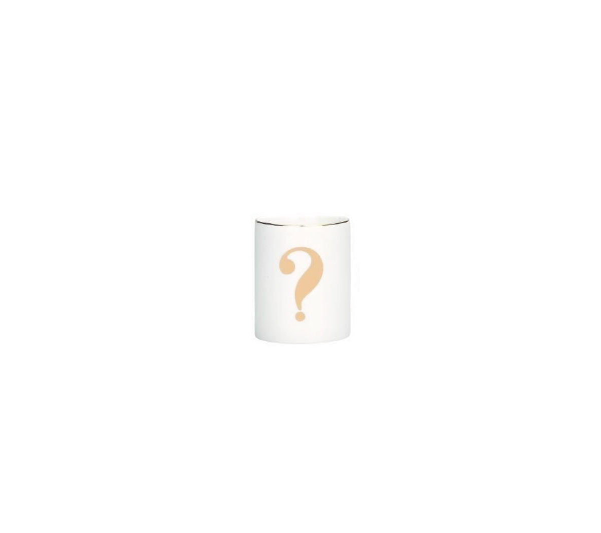 Bitossi Home - Bicchiere Lettera Punto interrogativo - Taninihome.com