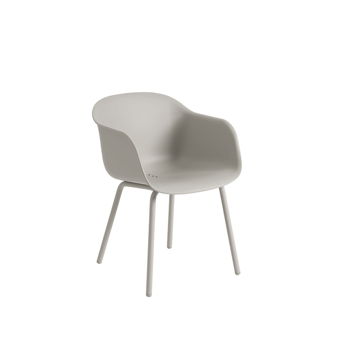 Muuto - Fiber Outdoor Armhair Grigio - Taninihome.com