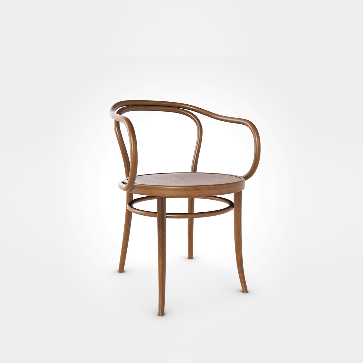 Ton - Poltrona 30 Marrone Scuro - Taninihome.com