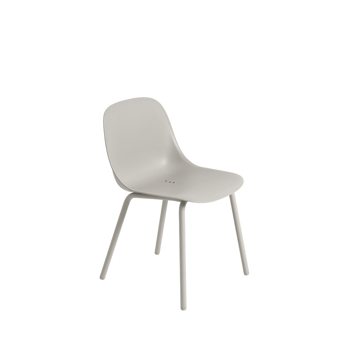 Muuto - Fiber Outdoor Side Chair Grigio - Taninihome.com