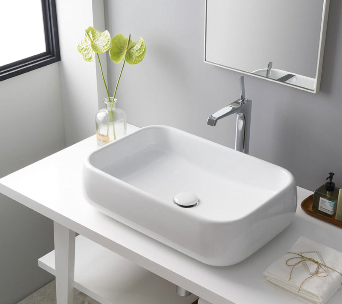 Ceramica Cielo - Shui Comfort lavabo 60 - Taninihome.com