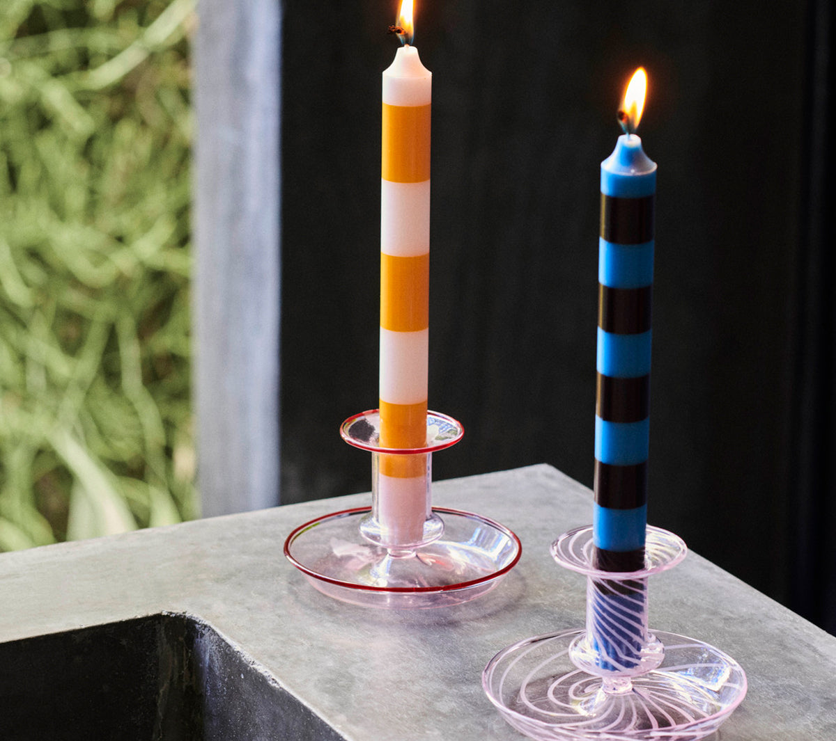 Hay - Flare Tall Rainbow pink green yellow - Taninihome.com