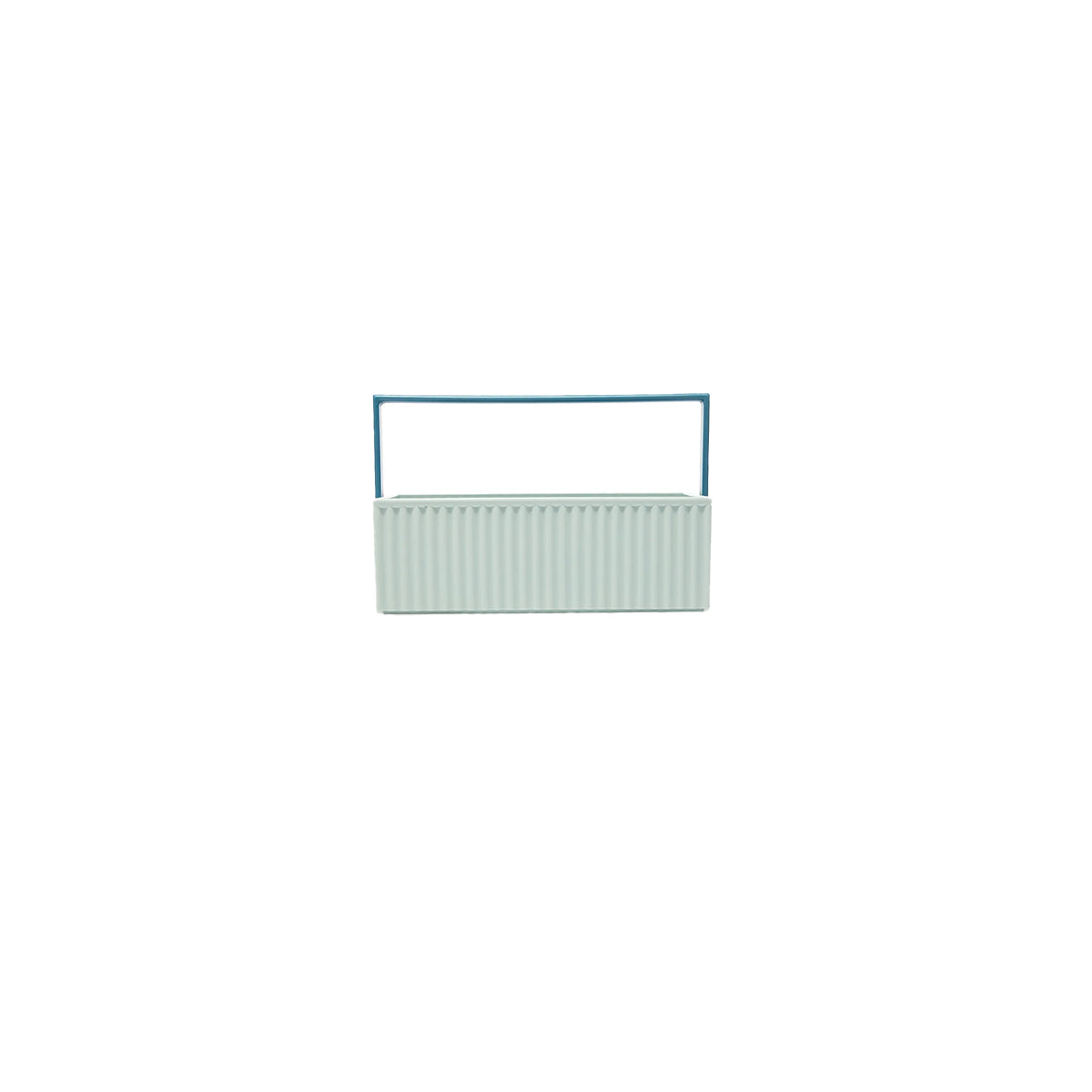 Hachiman - Omnioffre Storage box 12,8x24,6xH7,9 cm Blu - Taninihome.com