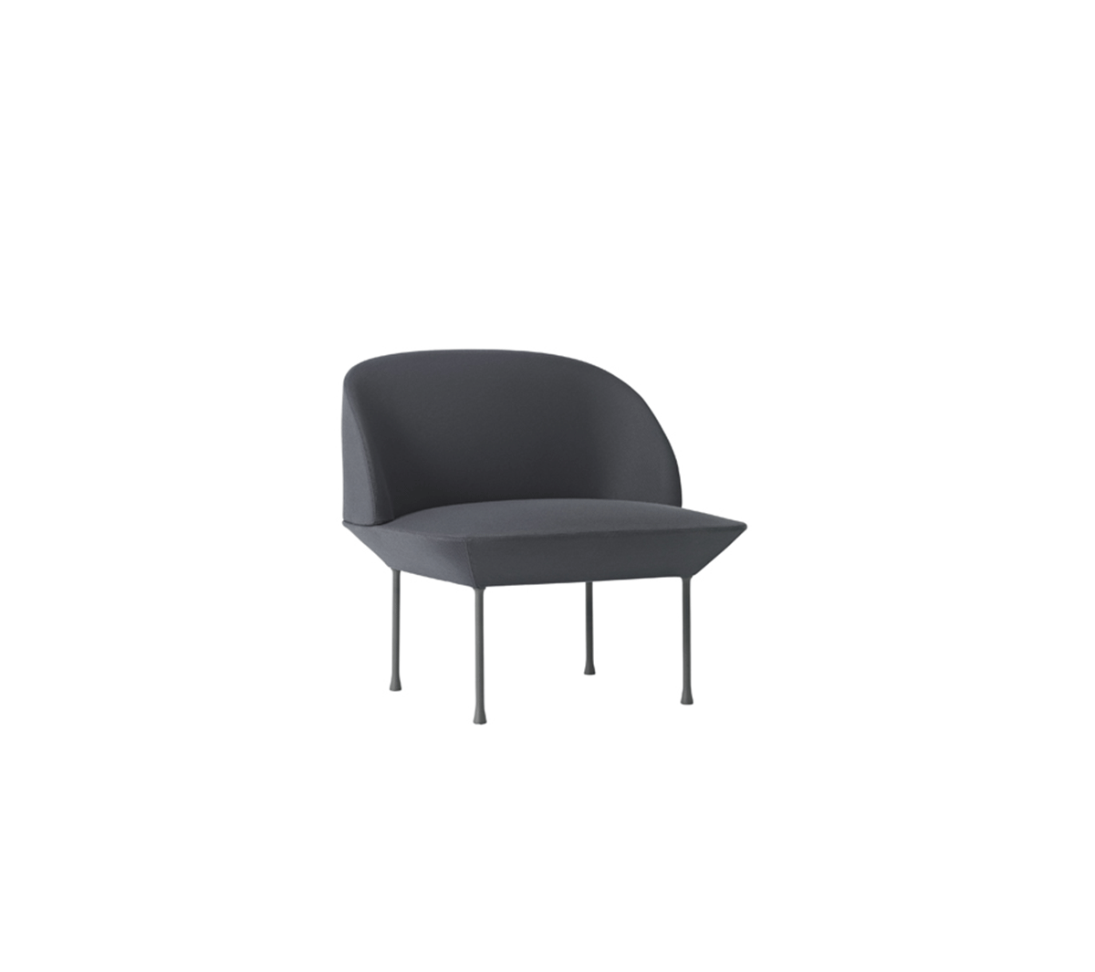 Muuto - Oslo Sofa 1 seater Steelcut 180 - Taninihome.com