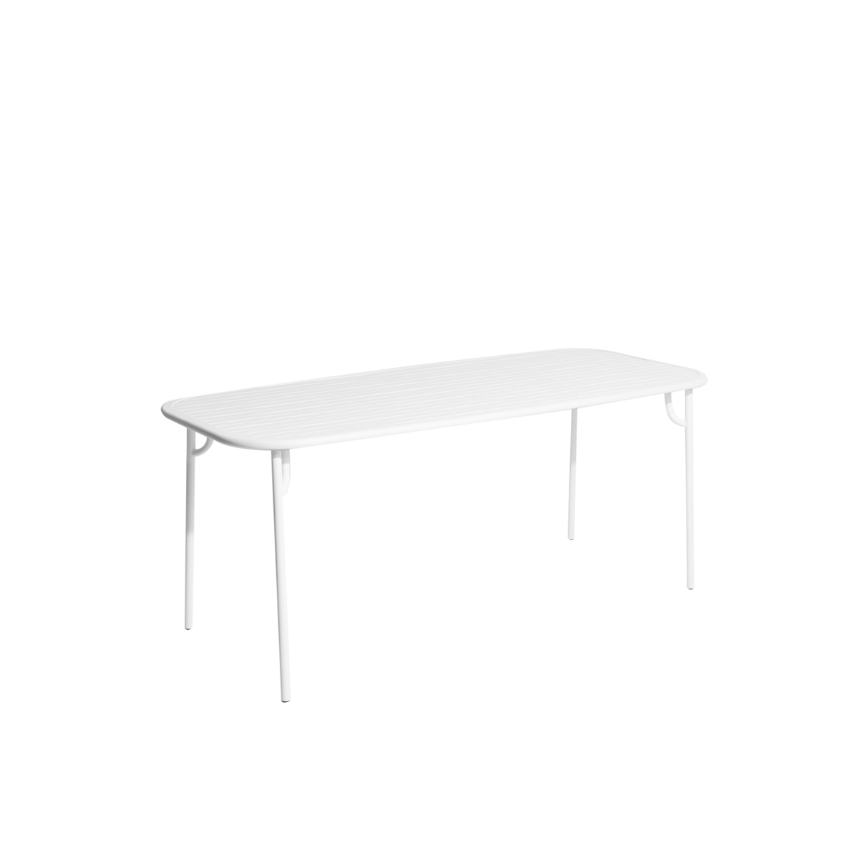 Petite Friture - Week-End dining table Medium Bianco - Taninihome.com