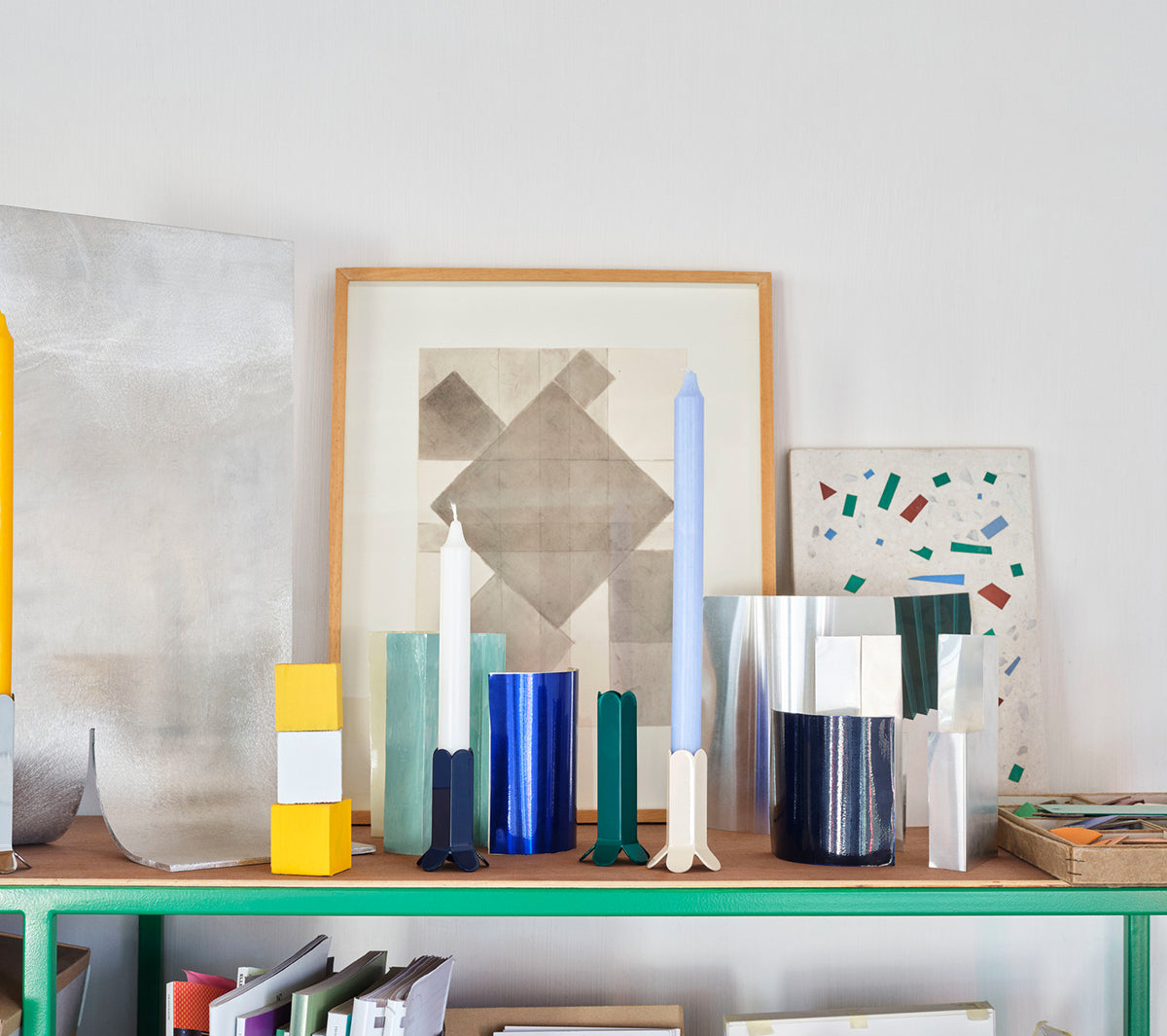 Hay - Arcs Candleholder white - Taninihome.com