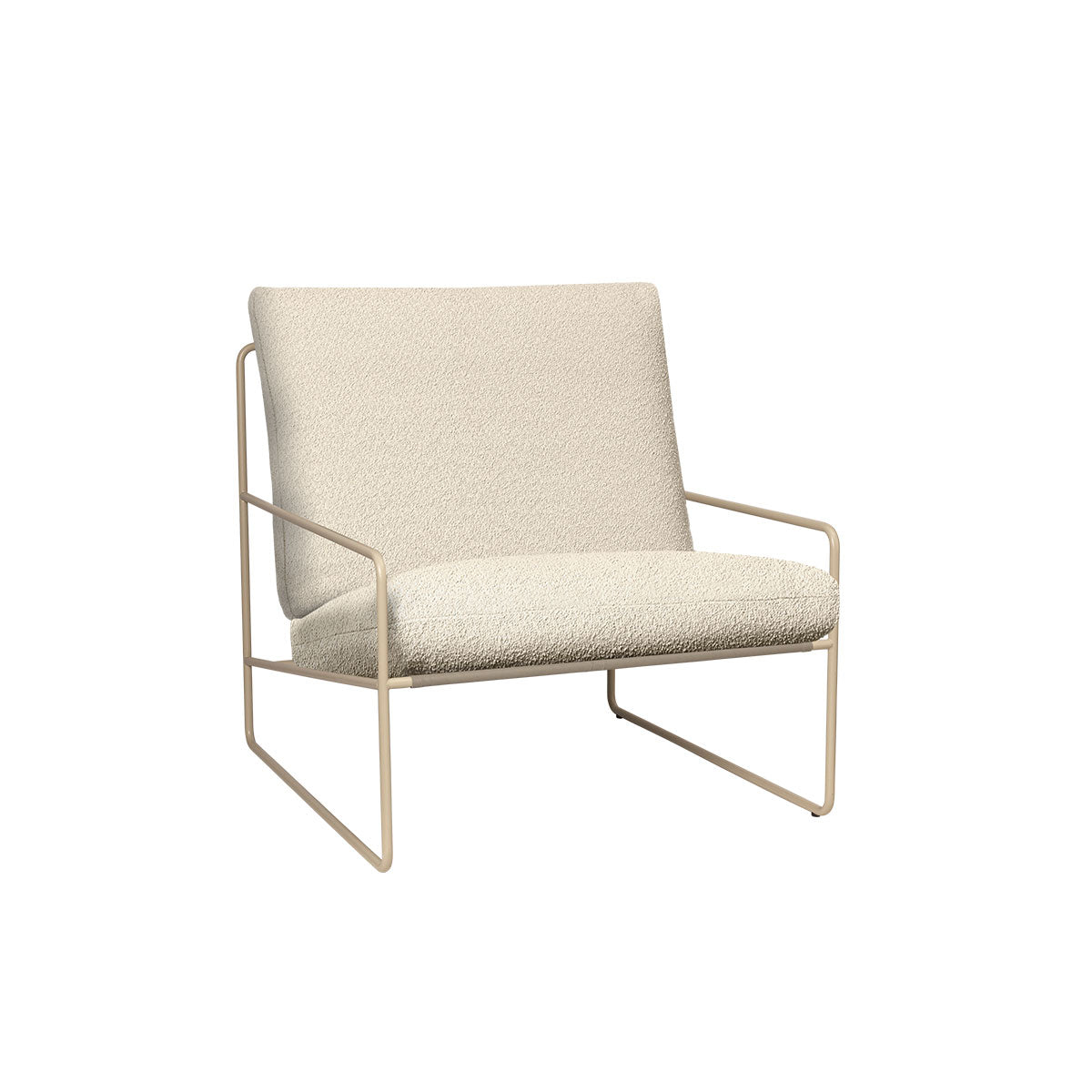 Ferm Living - Desert 1-seater - Cashmere - Pure Bouclé - Taninihome.com