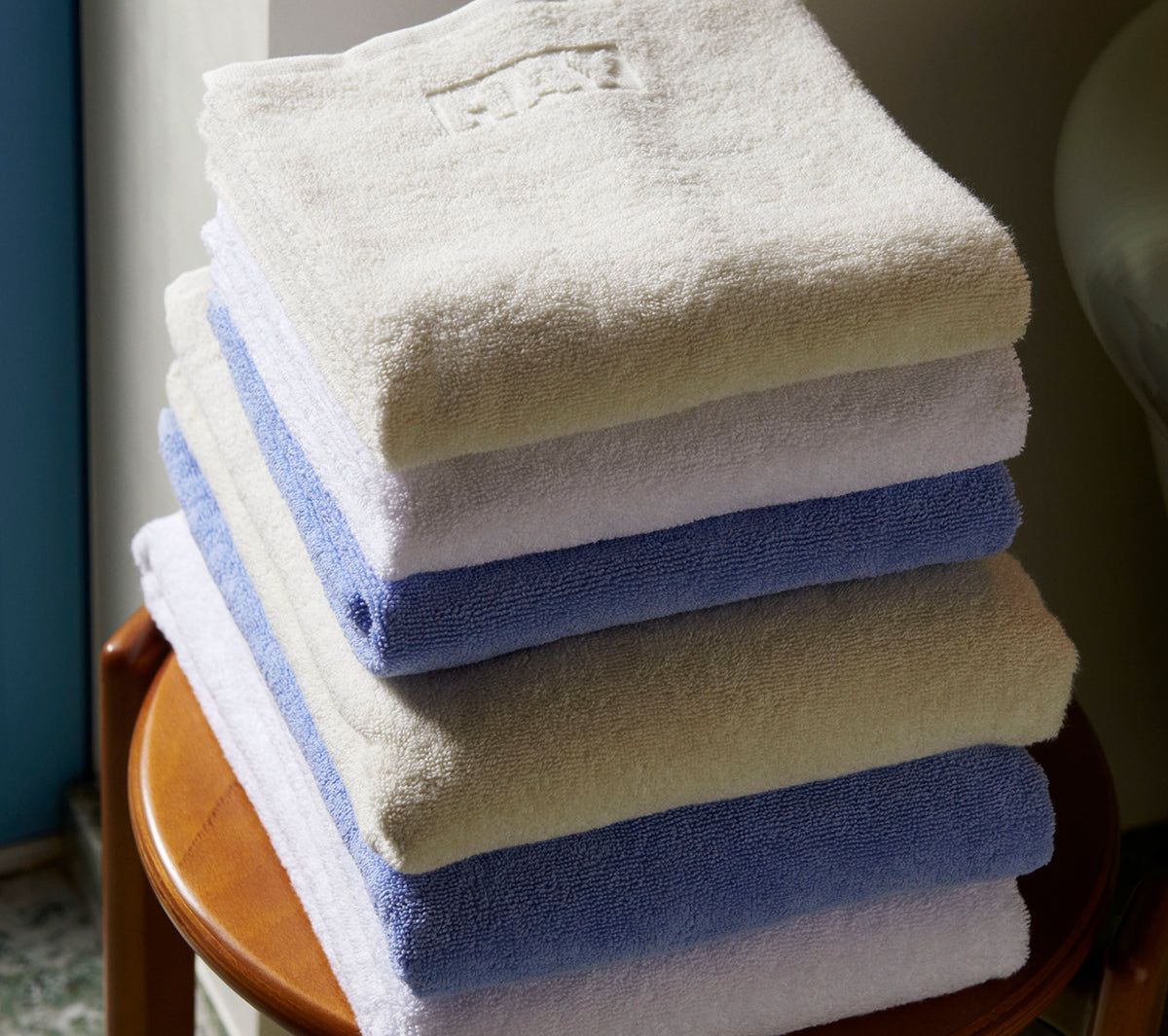 Hay - Mono hand towel sky blue - Taninihome.com