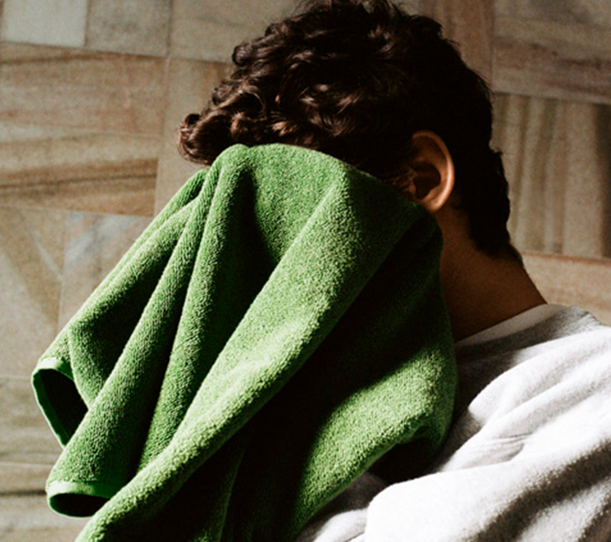 Hay - Mono hand towel matcha - Taninihome.com