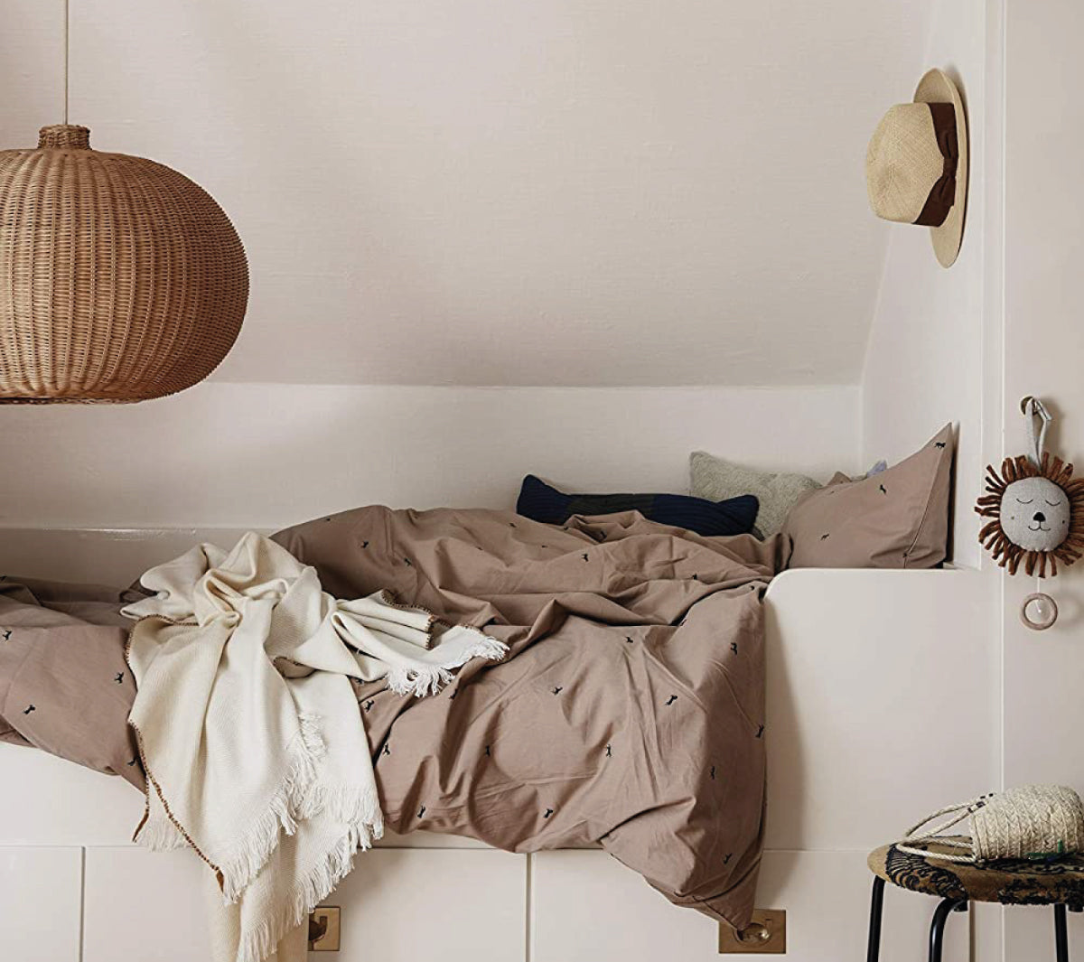 Ferm Living - Braided Belly Lamp Shade - Taninihome.com