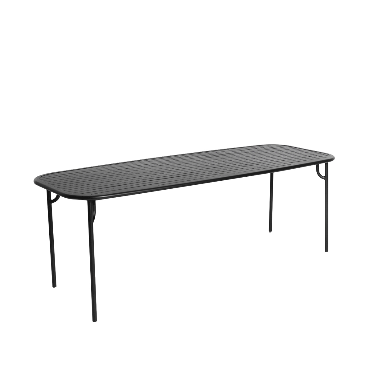 Petite Friture - Week-End dining table Large Nero - Taninihome.com