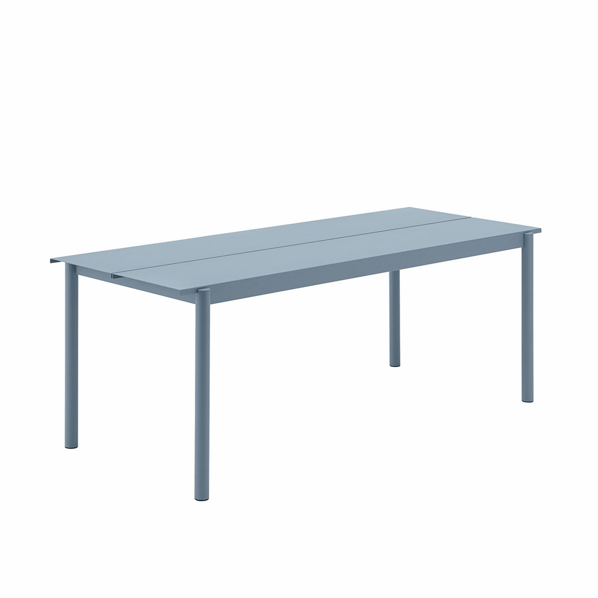 Muuto - Linear Steel Table 200 Celeste - Taninihome.com