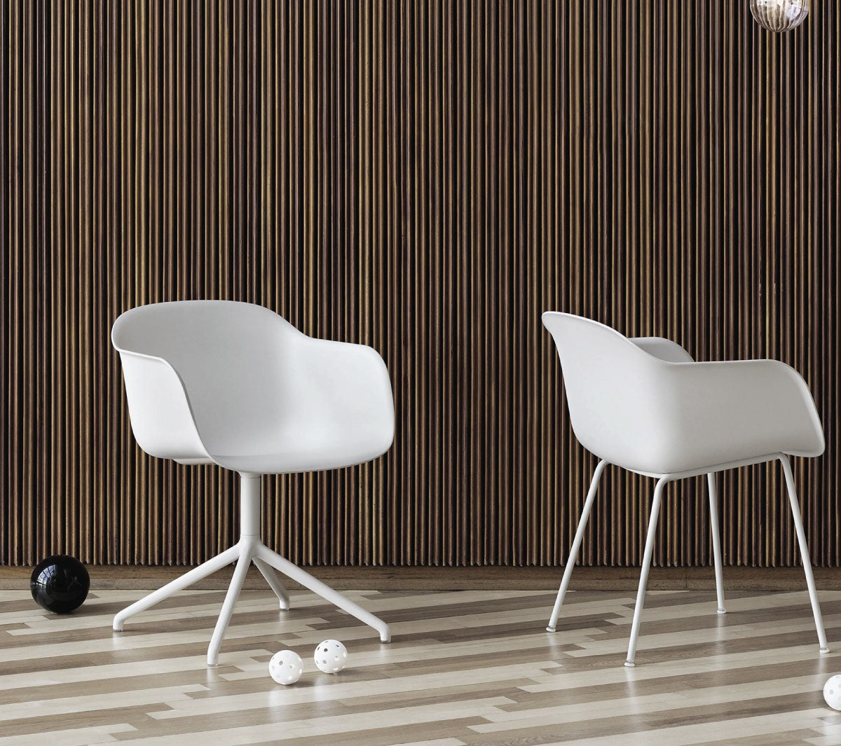 Muuto - Fiber Armchair Swivel Base - Taninihome.com