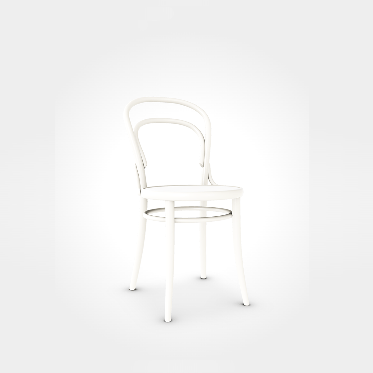 Ton - Sedia 14 Bianco - Taninihome.com