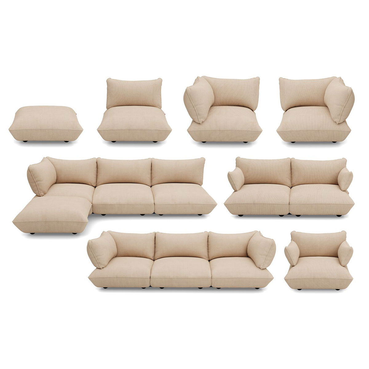 Fatboy - Sumo Sofa Recycled Cord - Taninihome.com