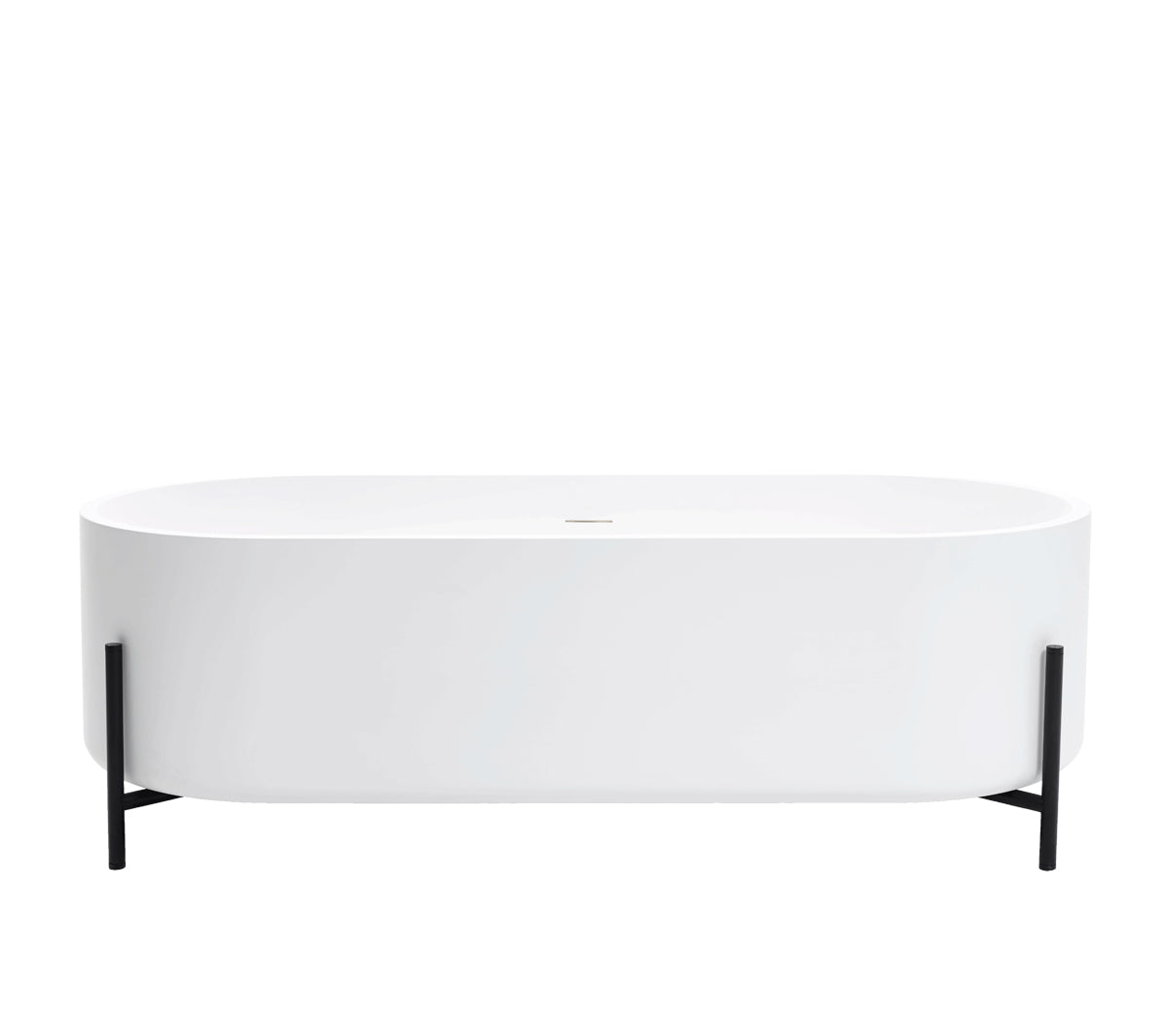 Ex.t - Stand vasca Nero - Taninihome.com