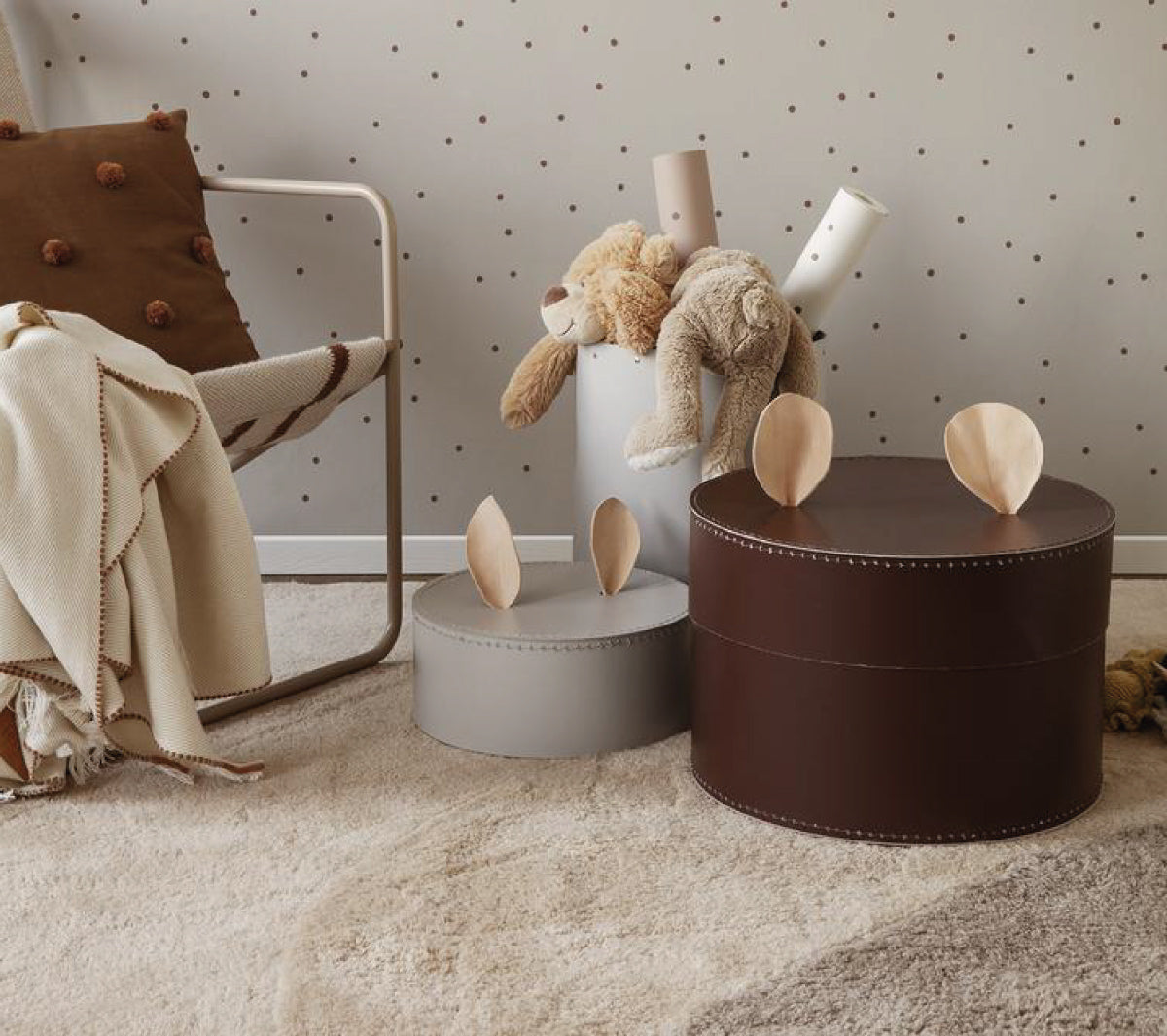 Ferm Living - Bear Storage Box - Taninihome.com