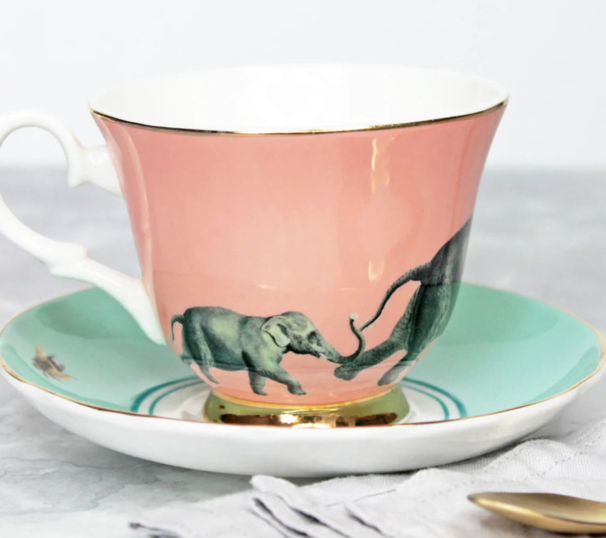  Accessori da cucina  - Elephant teacup and saucer - Taninihome.com